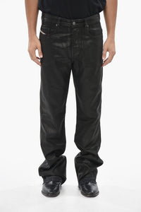 Jeans Bootcut 1998 D-BUCK Slim Fit in Denim Spalmato 25cm L.32