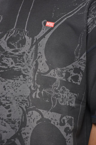 T-shirt Girocollo T-BOXT-T13 Stampata