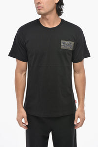 Crewneck T-Shirt T-NORM-T3 with Patch Logo