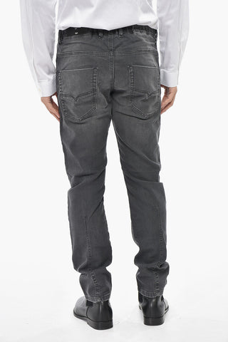Dark Wash Jogg Jeans KROOLEY-NE With Elastic Waist 17cm