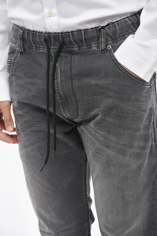 Dark Wash Jogg Jeans KROOLEY-NE With Elastic Waist 17cm