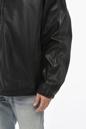 Giubbotto J-AKE in Pelle Vegan con Chiusura Zip