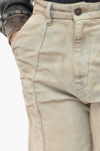 Slim Fit Jeans D-CHINO-WORK-S Vintage Effect