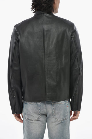 Leather Jacket L-CARVER with Tone-on-Tone Monogram