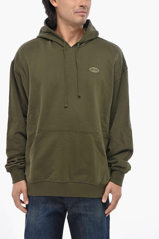 Felpa Con Cappuccio S-NEW-GINN-HOOD In Cotone Garzato