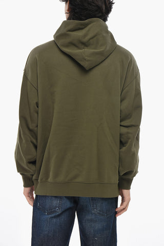 Felpa Con Cappuccio S-NEW-GINN-HOOD In Cotone Garzato