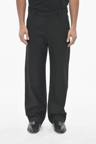 Double-Fabric Trousers P-WIRE Dark Wash