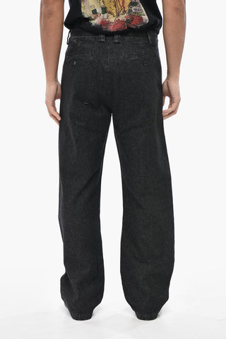 Double-Fabric Trousers P-WIRE Dark Wash