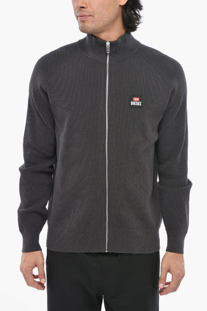 Cardigan In Cotone K-MEXICONEW Con Chiusura Zip