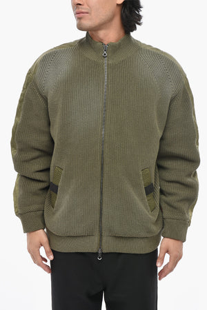 Nylon Jacket K-OSWIN With Knit Inserts