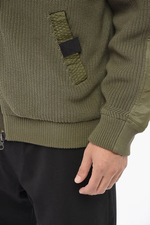 Nylon Jacket K-OSWIN With Knit Inserts