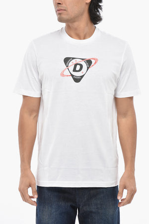 T-shirt Girocollo T-JUST 260123 OFF Stampata