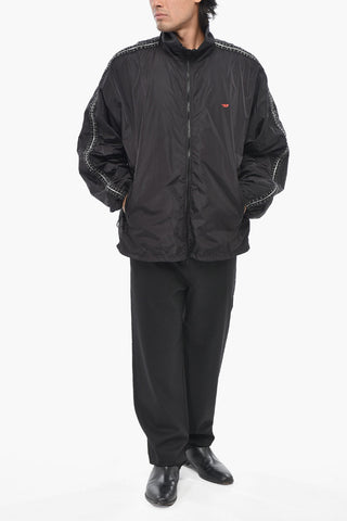 Nylon Windbreaker J-CARON with Drawstring