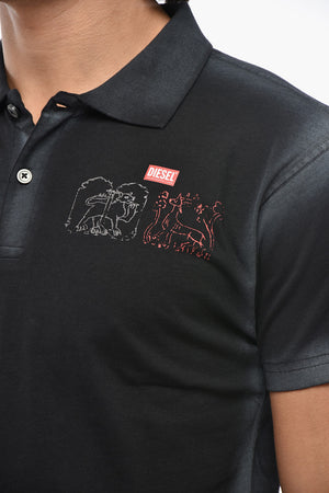Polo A Maniche Corte T-NOAH-NC Stampata 
