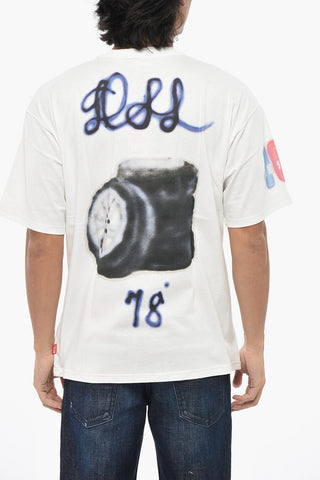 T-Shirt Mit Rundhalsausschnitt T-BOXT-Q19 Bedruckt