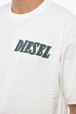 T-Shirt Mit Rundhalsausschnitt T-BOXT-Q19 Bedruckt
