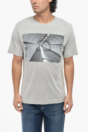 T-Shirt Girocollo Stampata