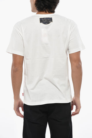 Crewneck T-Shirt T-NORM-T3 with Patch Logo