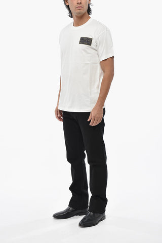 Crewneck T-Shirt T-NORM-T3 with Patch Logo