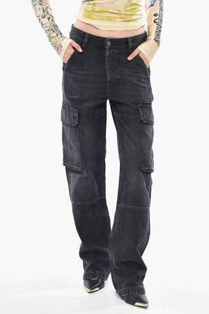 Cargo-Jeans D-POT-CARGO Straight Leg L32 21cm