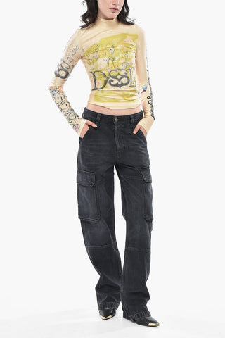 Jeans Cargo D-POT-CARGO Straight Leg L32 21cm