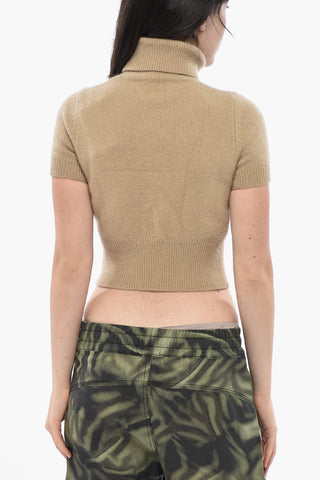 Top M-ARGARET Cashmere Blend With Cut-Out Logo