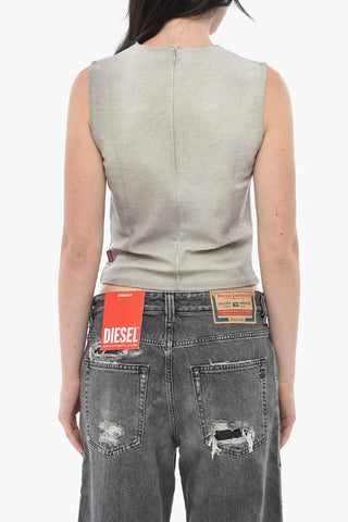 Tank Top T-YASMINA Effetto Distressed