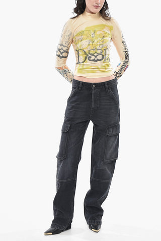 Long Sleeve Slim Fit Technical Fabric Top T-IMUN