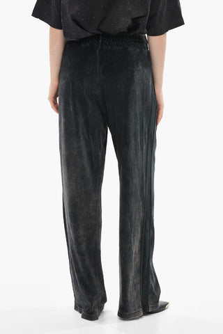 Pantaloni P-MARTYN In Ciniglia Con Dettaglio In Strass