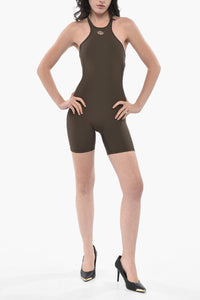 Rompersuit NYDIA Aus Mikrofaser Mit Oval-D-Detail