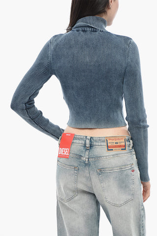 Maglia A Collo Alto M-ANCHOR-A-TN Con Logo In Metallo