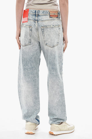 Distressed Jeans D-FIRE-S1 Loose Fit Straight Leg 20cm