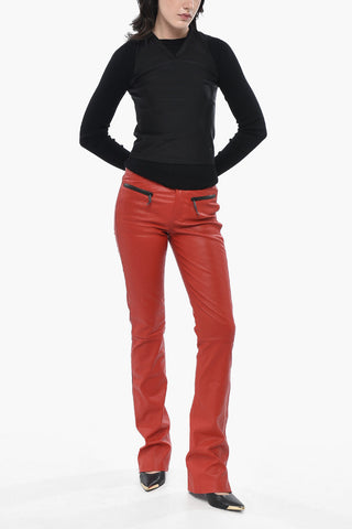 Crewneck Sweater Lightweight M-ROSEL In Double-Layered Fabric