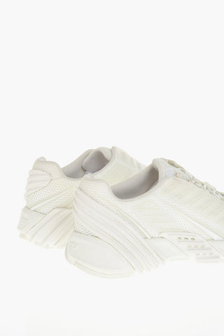 Low-top Mesh Sneakers S-PROTOTYPE V2 with Asymmetric Lacing and Chunky Sole