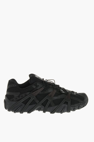 Sneakers Basse S-PROTOTYPE CR in Tessuto Mesh Traspirante con Inserti Strutturati e Coulisse