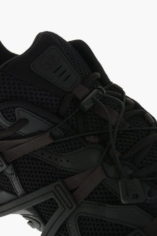 Sneakers Basse S-PROTOTYPE CR in Tessuto Mesh Traspirante con Inserti Strutturati e Coulisse