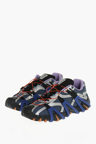 Low-Sneaker S-PROTOTYPE CR Aus Atmungsaktivem Mesh Mit Strukturierten Einsätzen Und Kordelzug