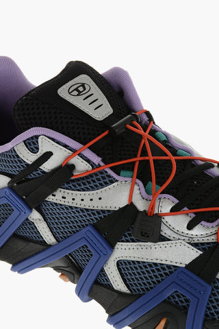 Low-Sneaker S-PROTOTYPE CR Aus Atmungsaktivem Mesh Mit Strukturierten Einsätzen Und Kordelzug