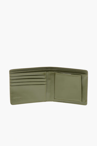 Portafoglio Bifold in Pelle con Dettaglio Iconico