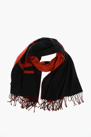 Sciarpa S-TEVIE in Misto Lana con Frange