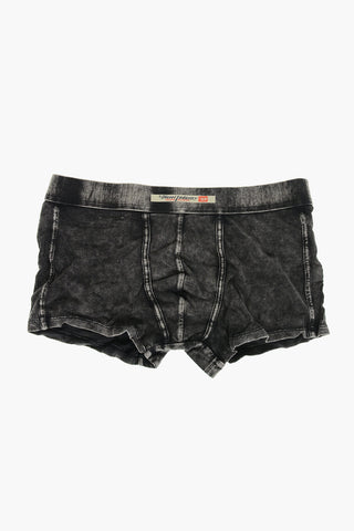 Boxer UMBX-DAMIEN-H aus Stretch-Baumwolle mit Acid-Wash-Effekt
