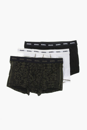 Set Of 3 Cotton Boxers DAMIEN with Contrast Logo