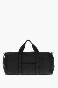 Tone-On-Tone Checked Ripstop Sport Travel Bag