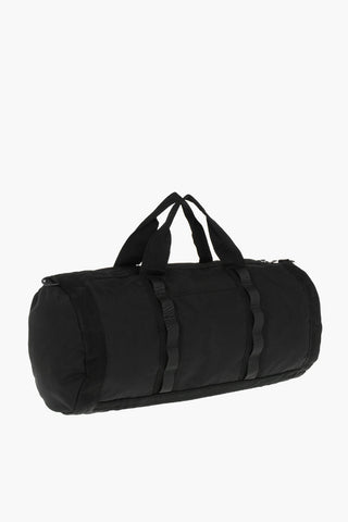 Sport-Reisetasche Aus Kariertem Ripstop In Ton-In-Ton