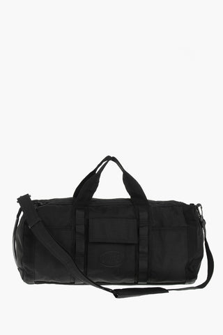 Sport-Reisetasche Aus Kariertem Ripstop In Ton-In-Ton