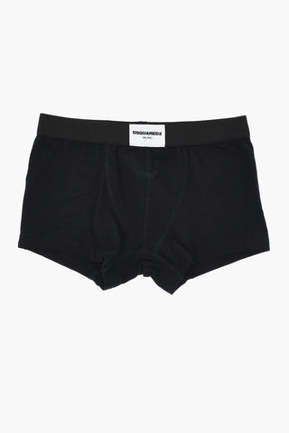 Cotton Boxers with Contrast Logo