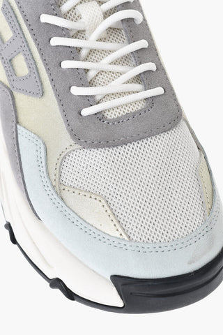 Sneakers Low Top S-SAVANNAH in Pelle Glitter e Suede