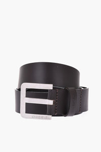 Leather Belt B-BASIC Solid-Color 35mm