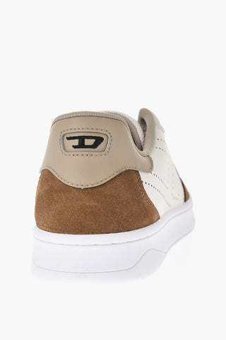 Low-Top-Sneaker S-DAKOTA Aus Wildleder Und Perforiertem Leder