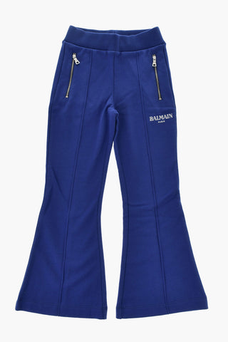 Joggers Boot Cut con Elastico in Vita
